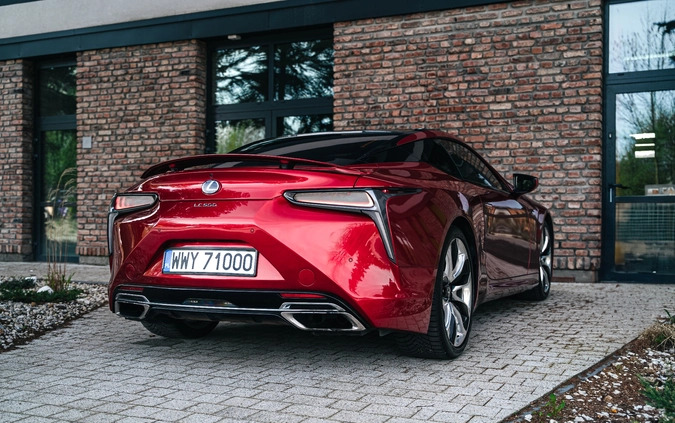 Lexus LC cena 369000 przebieg: 56200, rok produkcji 2019 z Katowice małe 211